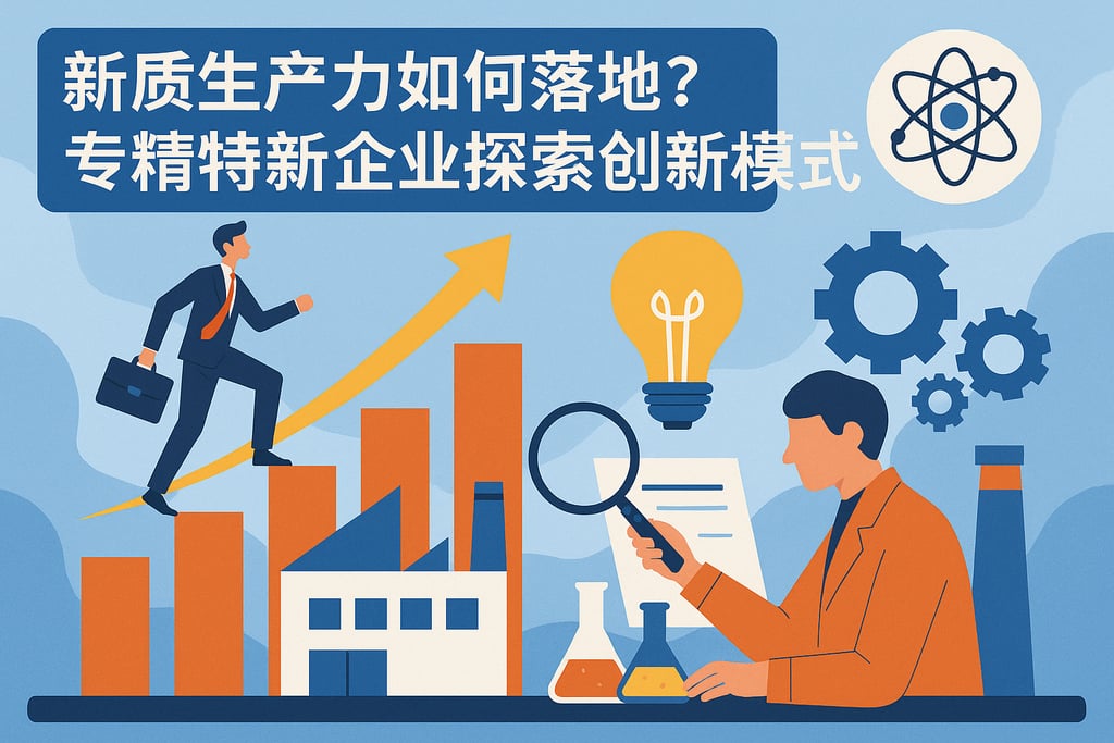 新质生产力如何落地？专精特新企业探索创新模式