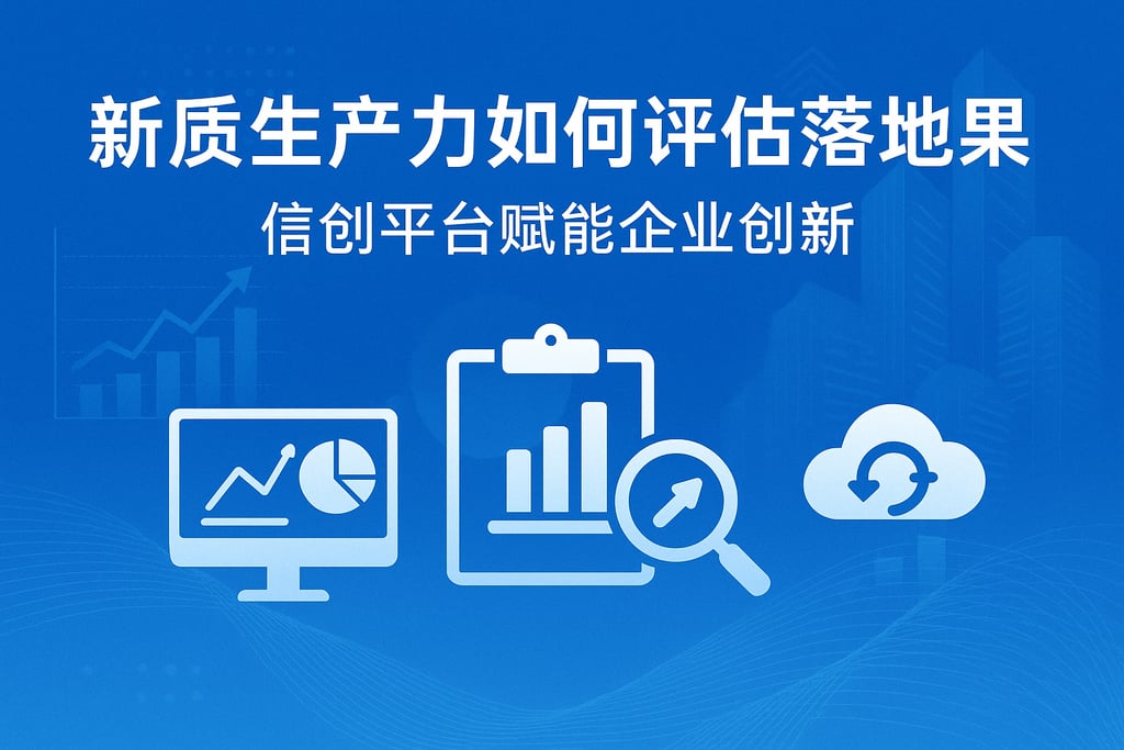 新质生产力如何评估落地效果？信创平台赋能企业创新