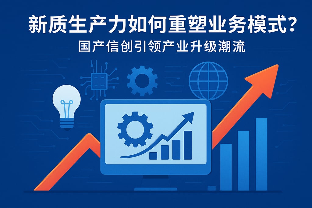 新质生产力如何重塑业务模式？国产信创引领产业升级潮流