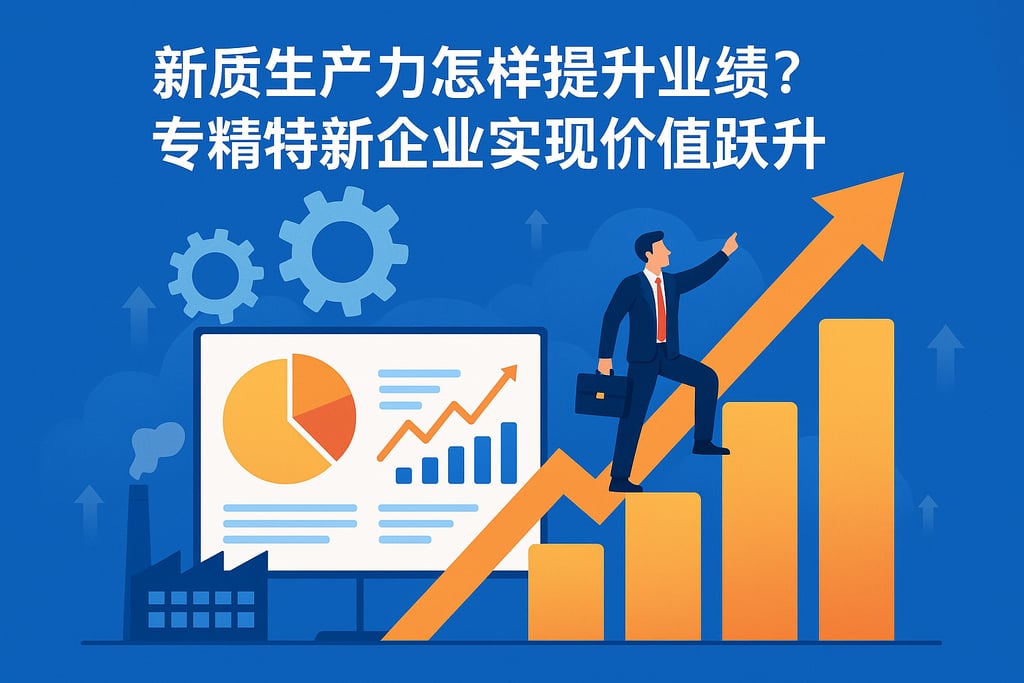 新质生产力怎样提升业绩？专精特新企业实现价值跃升