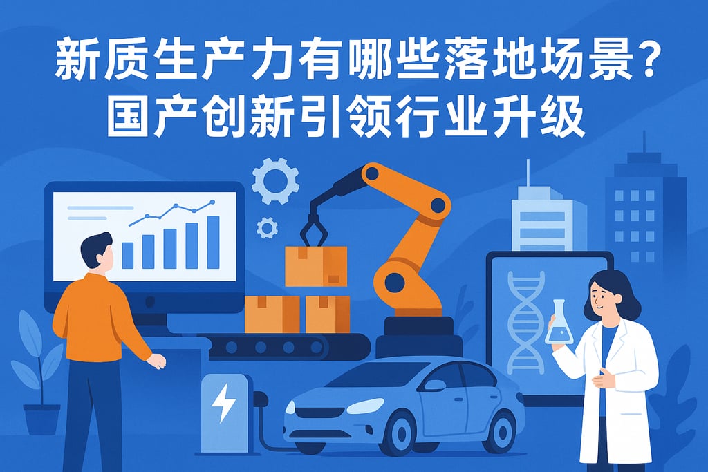 新质生产力有哪些落地场景？国产创新引领行业升级