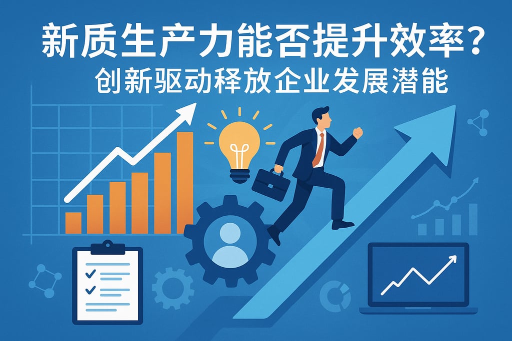 新质生产力能否提升效率？创新驱动释放企业发展潜能