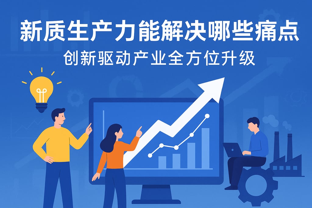 新质生产力能解决哪些痛点？创新驱动产业全方位升级