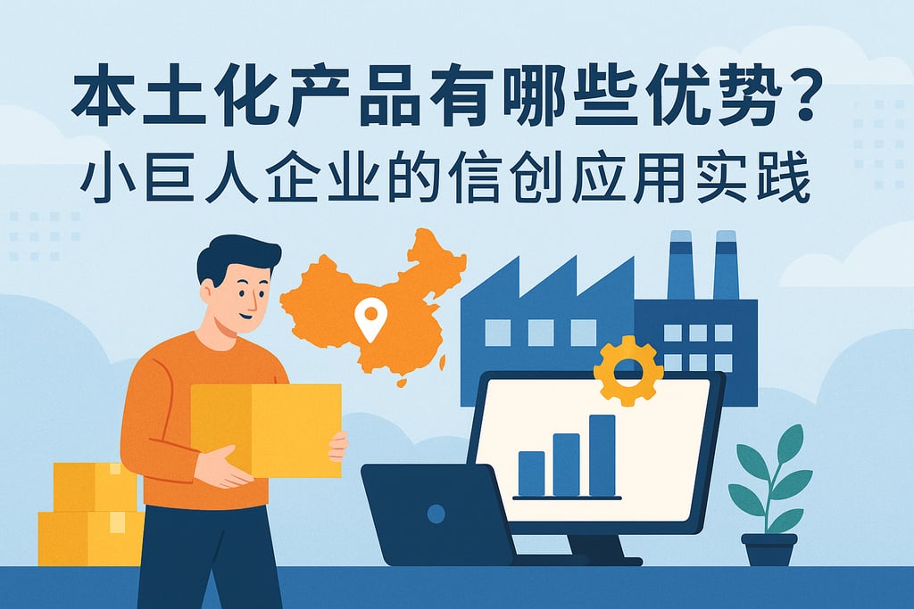 本土化产品有哪些优势？小巨人企业的信创应用实践