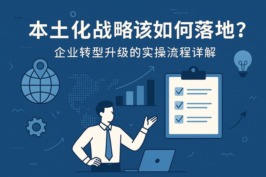 本土化战略该如何落地？企业转型升级的实操流程详解