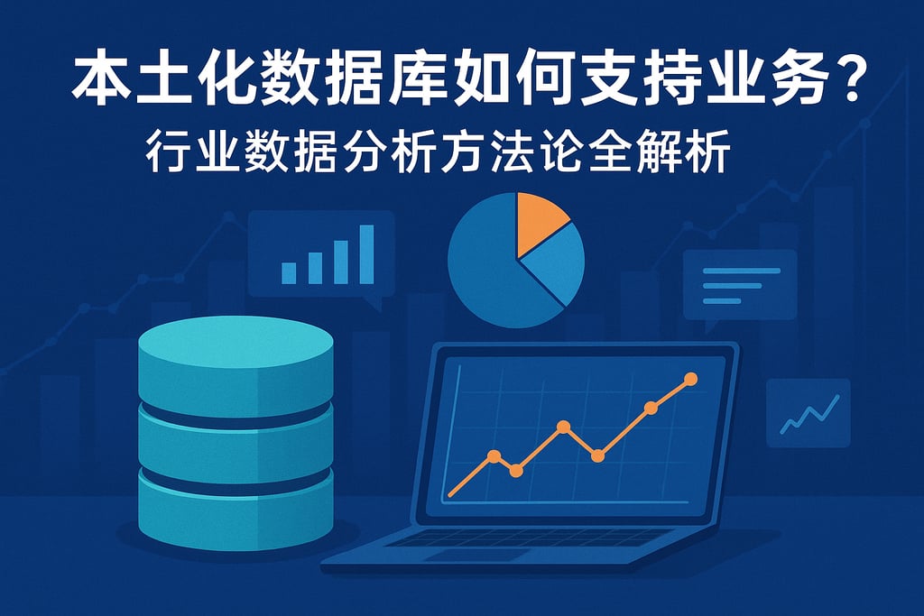 本土化数据库如何支持业务？行业数据分析方法论全解析