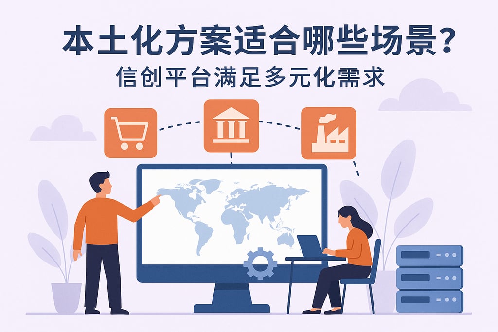 本土化方案适合哪些场景？信创平台满足多元化需求