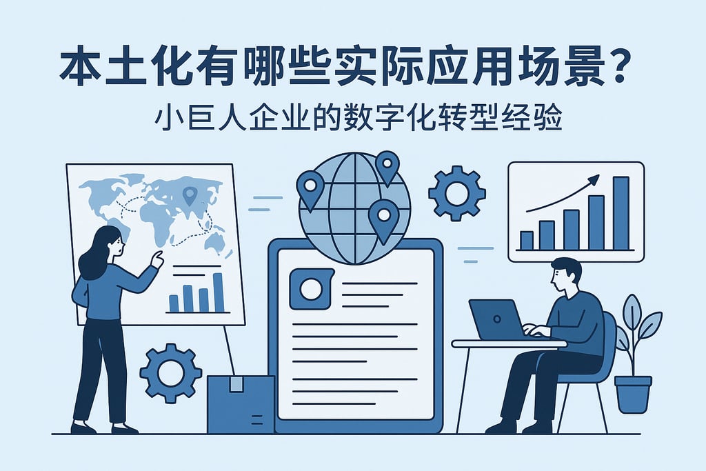 本土化有哪些实际应用场景？小巨人企业的数字化转型经验
