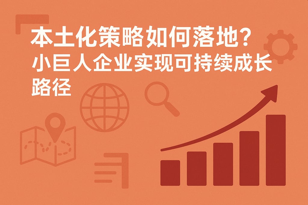 本土化策略如何落地？小巨人企业实现可持续成长路径