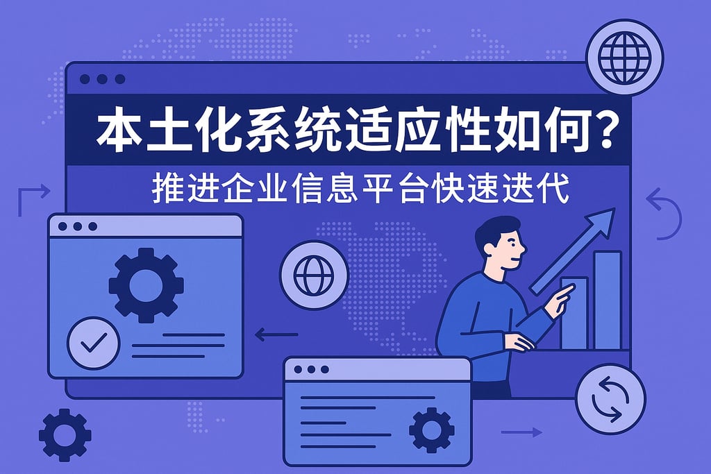 本土化系统适应性如何？推动企业信息平台快速迭代