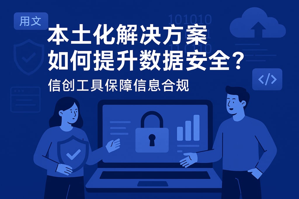 本土化解决方案如何提升数据安全？信创工具保障信息合规