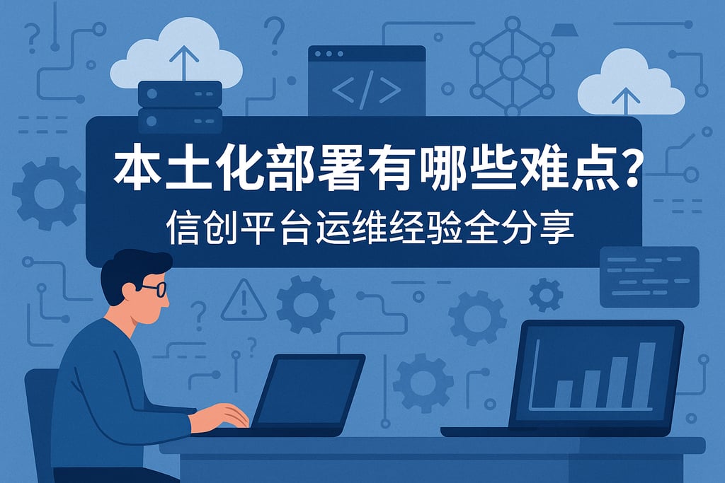 本土化部署有哪些难点？信创平台运维经验全分享