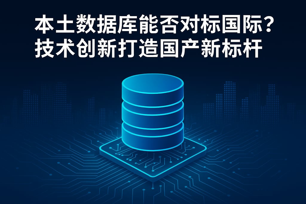 本土数据库能否对标国际？技术创新打造国产新标杆