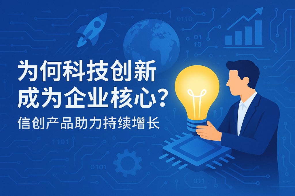 科技创新为何成为企业核心？信创产品助力持续增长