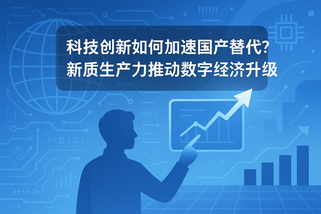 科技创新如何加速国产替代？新质生产力推动数字经济升级