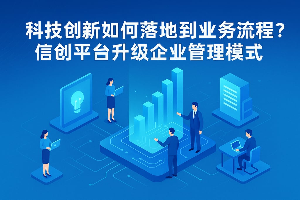 科技创新如何落地到业务流程？信创平台升级企业管理模式