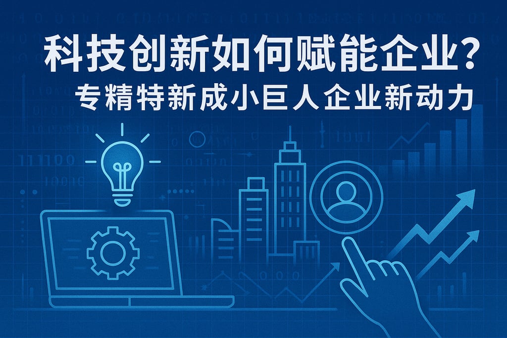 科技创新如何赋能企业？专精特新成小巨人企业新动力
