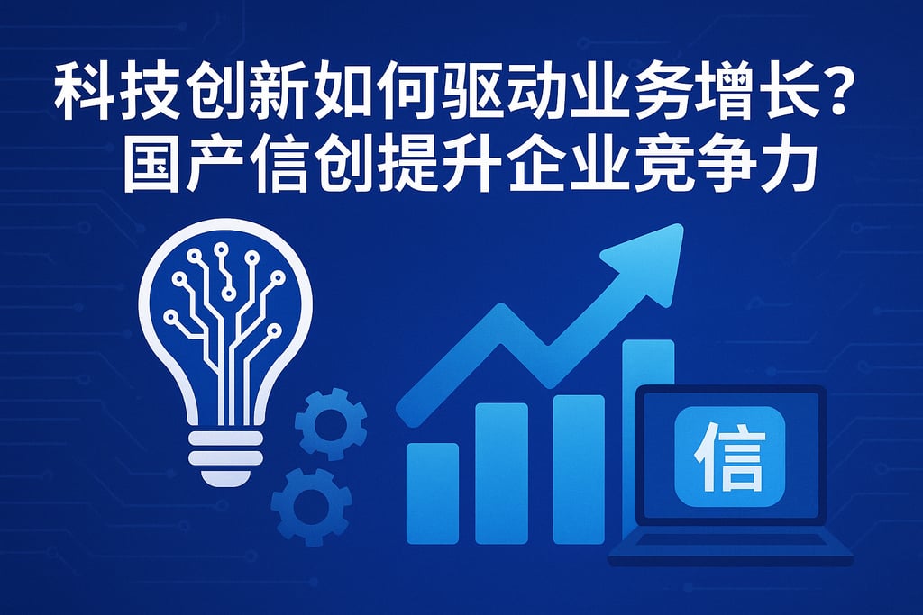 科技创新如何驱动业务增长？国产信创提升企业竞争力