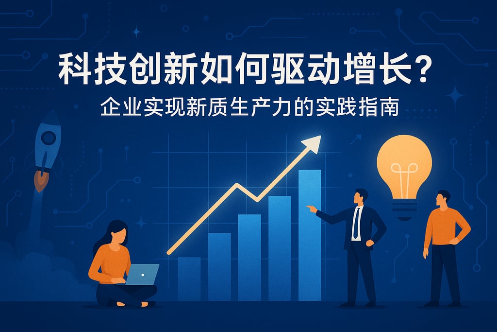 科技创新如何驱动增长？企业实现新质生产力的实践指南