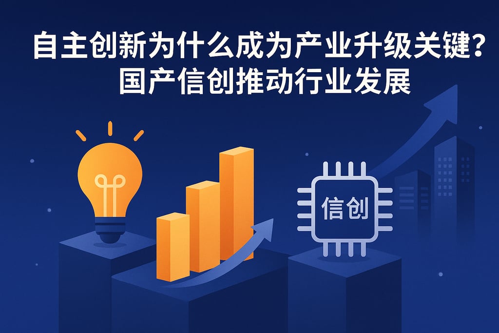 自主创新为什么成为产业升级关键？国产信创推动行业发展