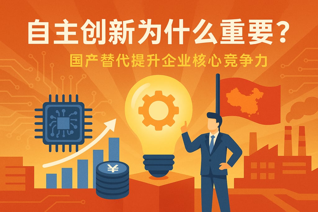 自主创新为什么重要？国产替代提升企业核心竞争力