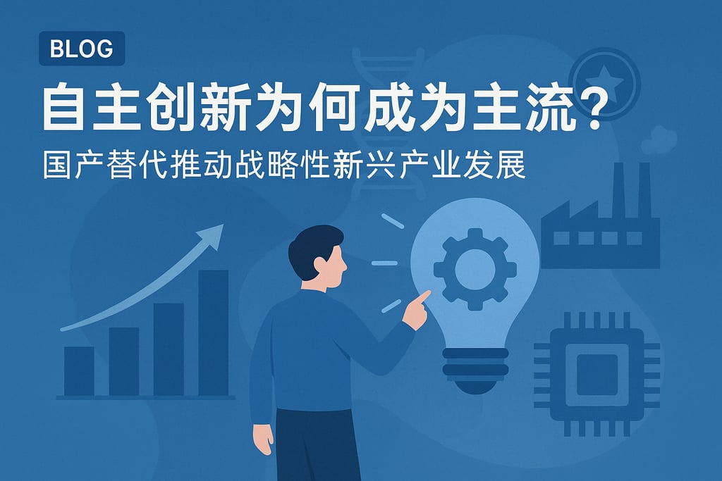 自主创新为何成为主流？国产替代推动战略性新兴产业发展