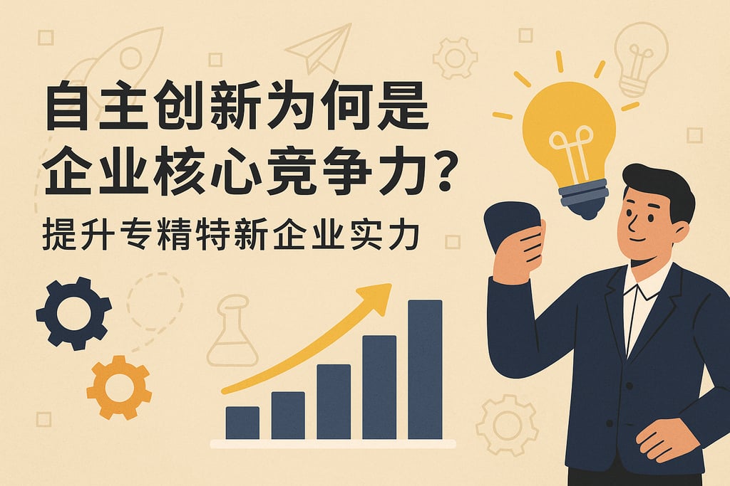 自主创新为何是企业核心竞争力？提升专精特新企业实力