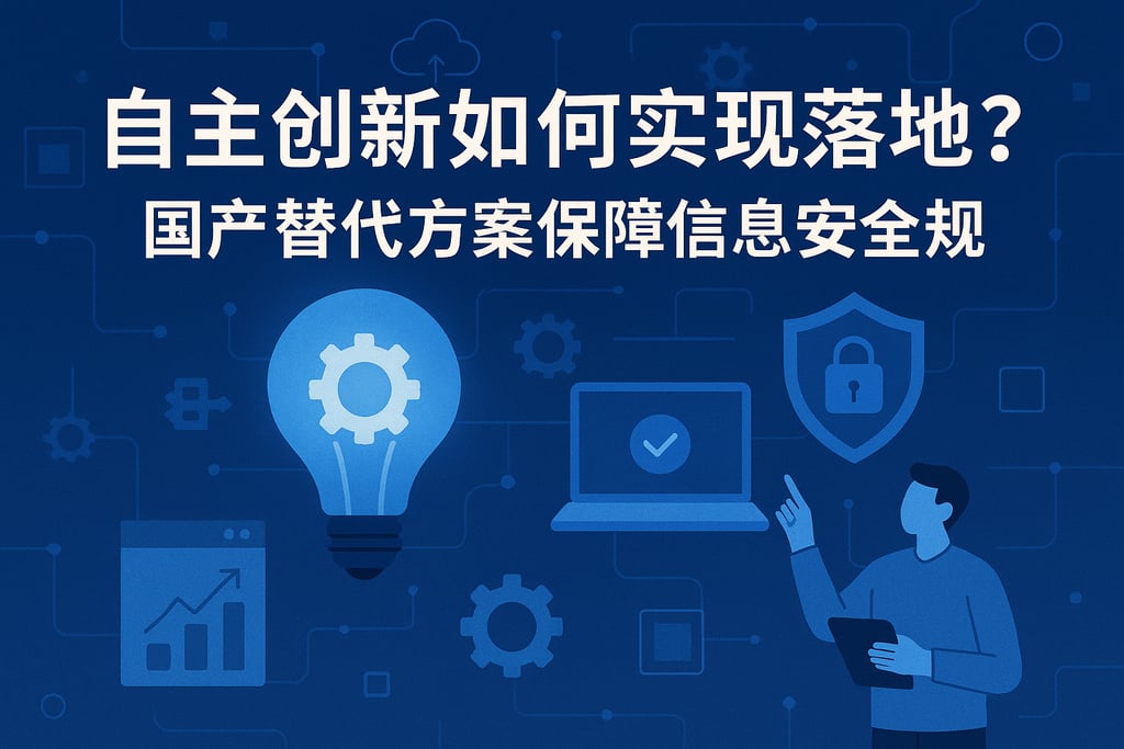 自主创新如何实现落地？国产替代方案保障信息安全合规