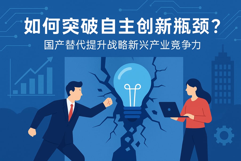 自主创新如何突破瓶颈？国产替代提升战略新兴产业竞争力
