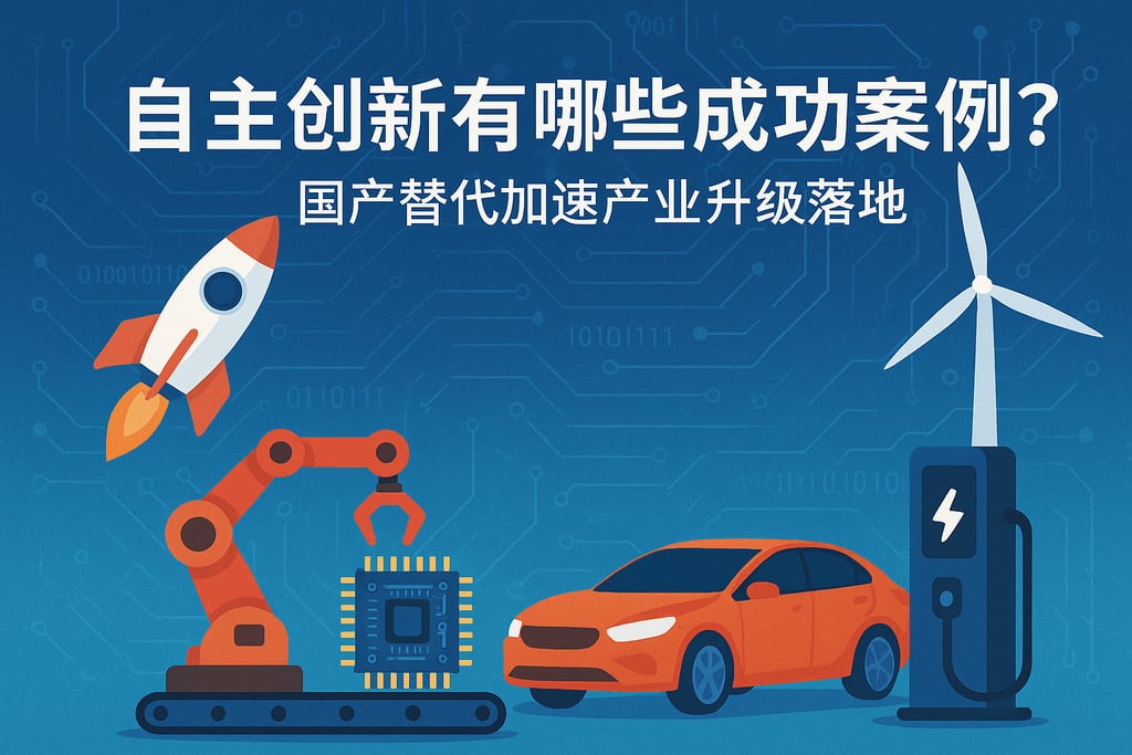 自主创新有哪些成功案例？国产替代加速产业升级落地