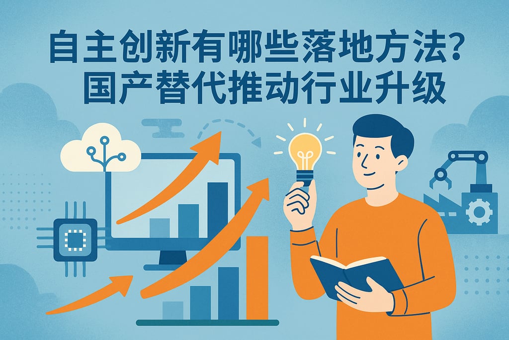 自主创新有哪些落地方法？国产替代推动行业升级