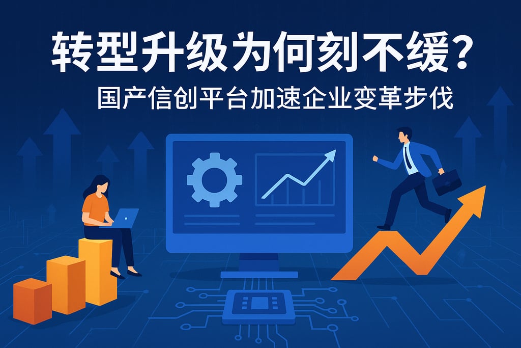 转型升级为何刻不容缓？国产信创平台加速企业变革步伐