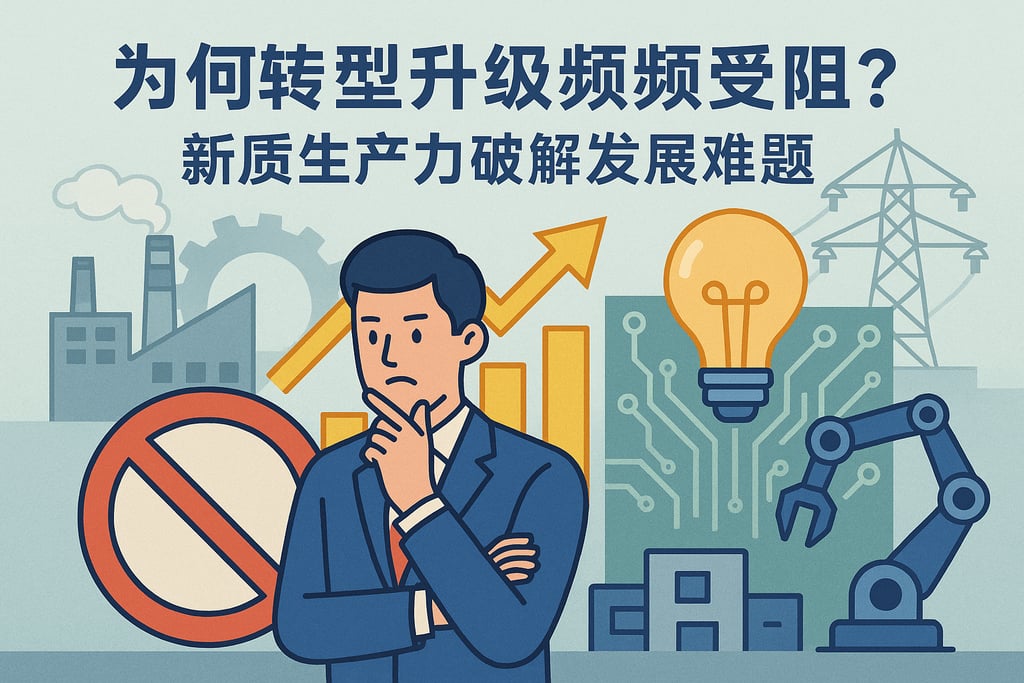 转型升级为何频频受阻？新质生产力破解发展难题