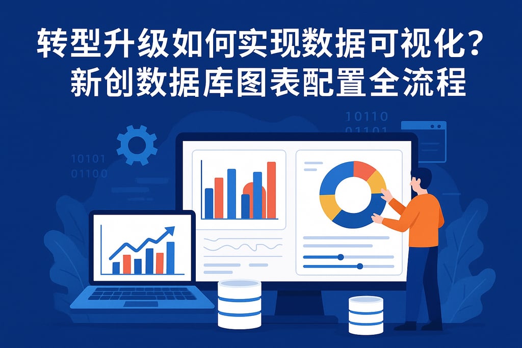转型升级如何实现数据可视化？新创数据库图表配置全流程