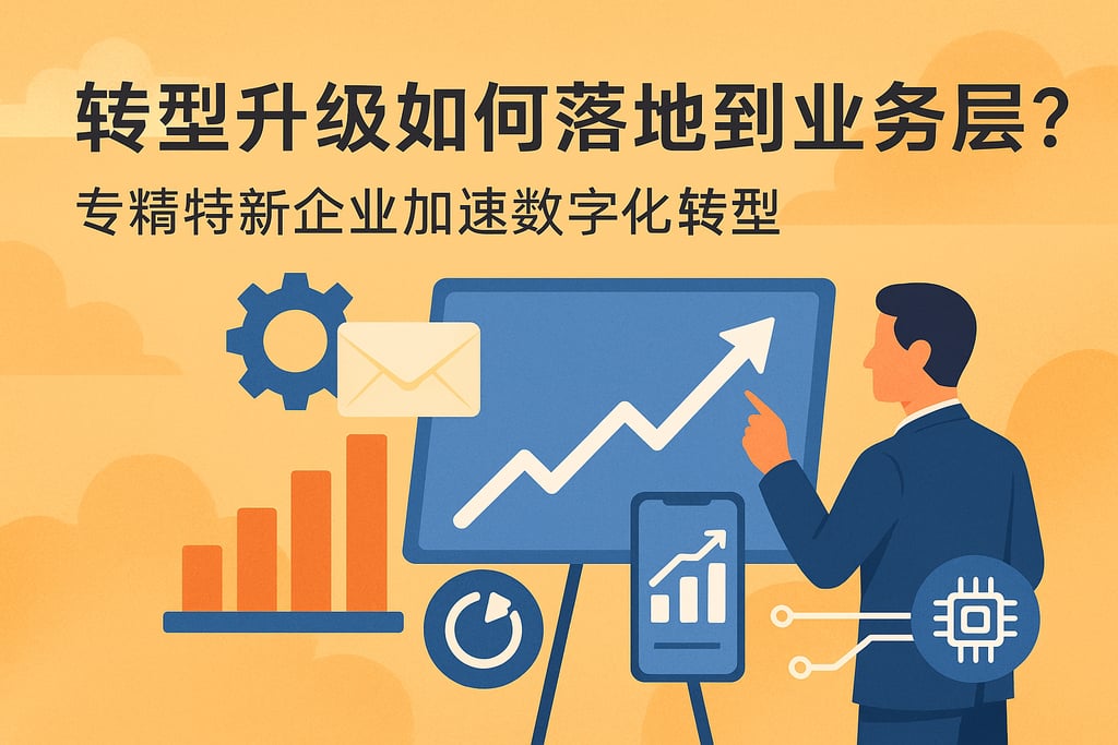 转型升级如何落地到业务层？专精特新企业加速数字化转型