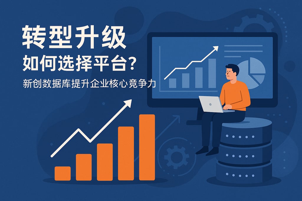转型升级如何选择平台？新创数据库提升企业核心竞争力