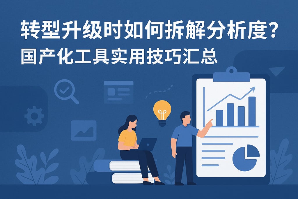 转型升级时如何拆解分析维度？国产化工具实用技巧汇总