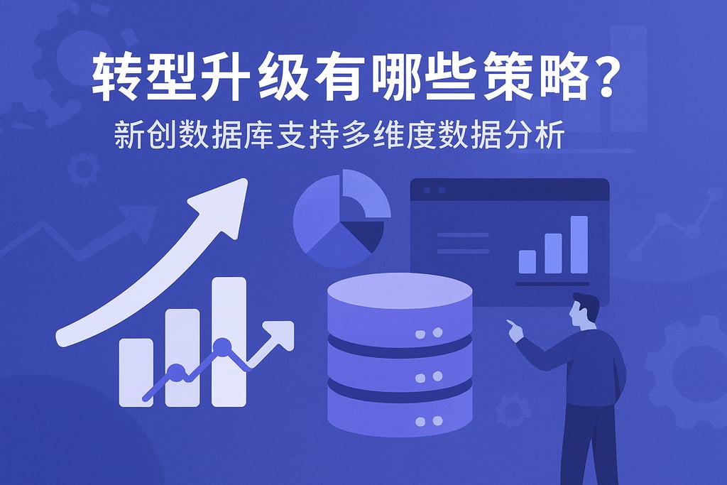 转型升级有哪些策略？新创数据库支持多维度数据分析