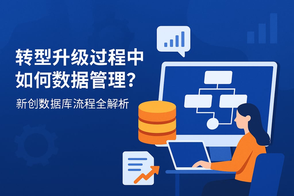 转型升级过程中如何数据管理？新创数据库流程全解析