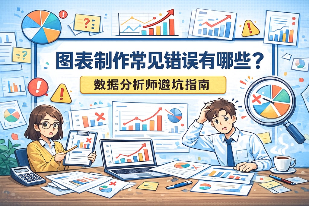 图表制作常见错误有哪些？数据分析师避坑指南