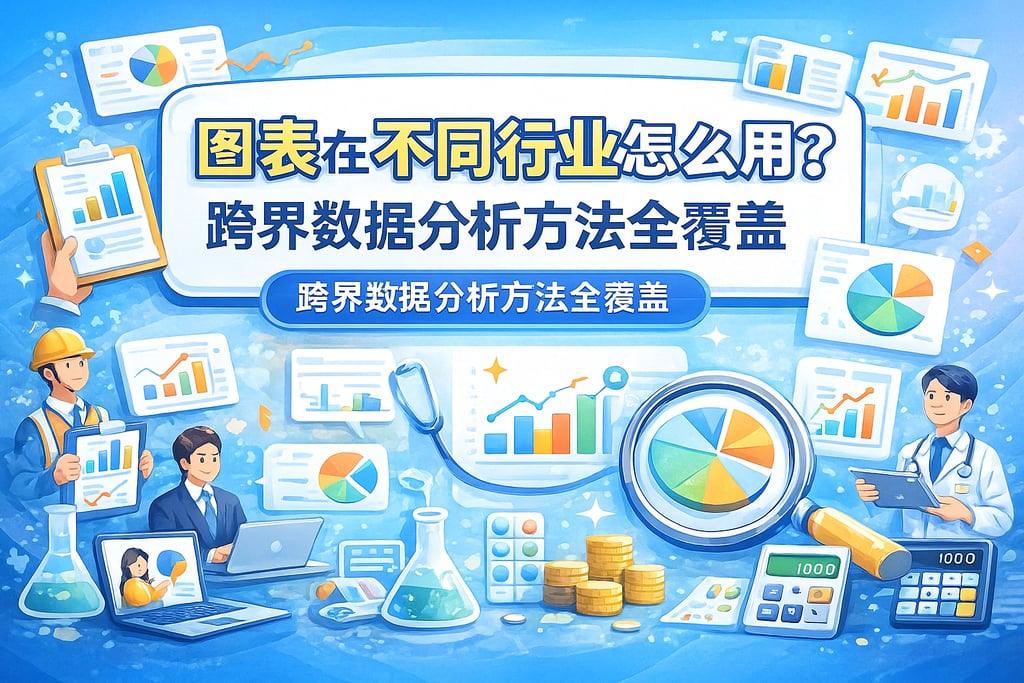 图表在不同行业怎么用？跨界数据分析方法全覆盖