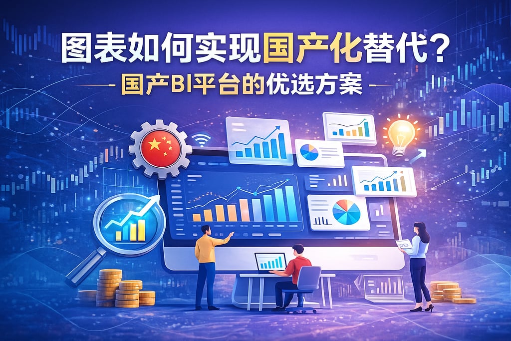 图表如何实现国产化替代？国产BI平台的优选方案