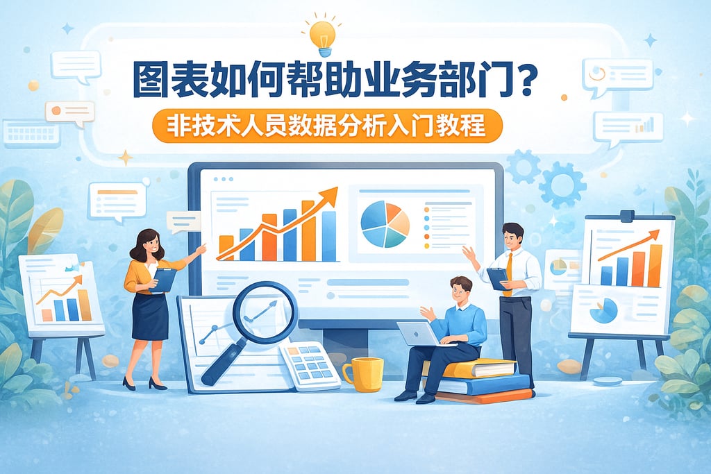 图表如何帮助业务部门？非技术人员数据分析入门教程