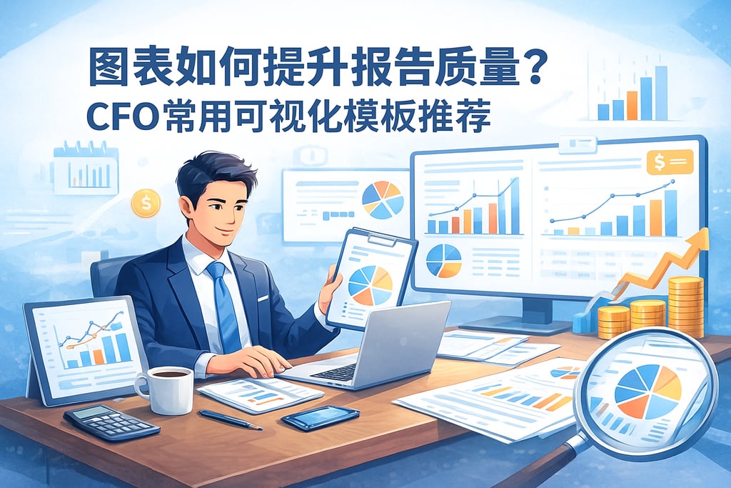 图表如何提升报告质量？CFO常用可视化模板推荐