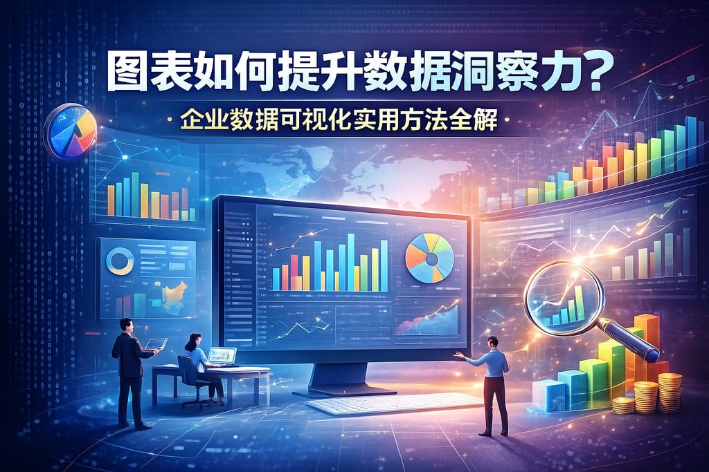 图表如何提升数据洞察力？企业数据可视化实用方法全解