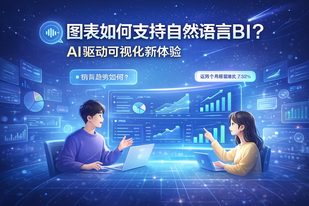 图表如何支持自然语言BI？AI驱动可视化新体验