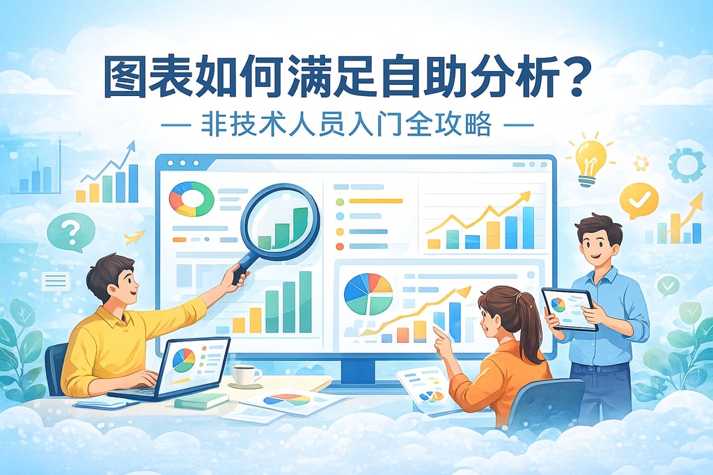 图表如何满足自助分析？非技术人员入门全攻略