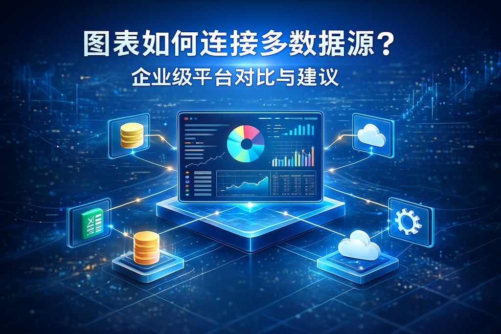 图表如何连接多数据源？企业级平台对比与建议