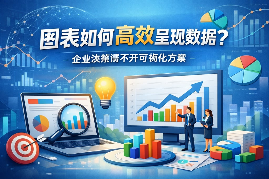 图表如何高效呈现数据？企业决策离不开可视化方案