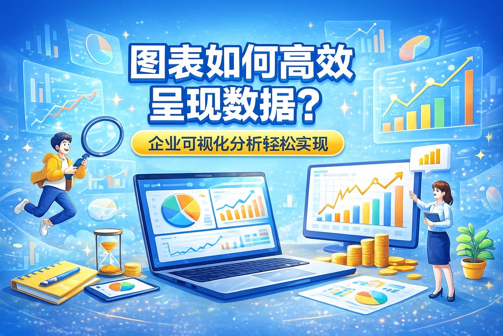图表如何高效呈现数据？企业可视化分析轻松实现